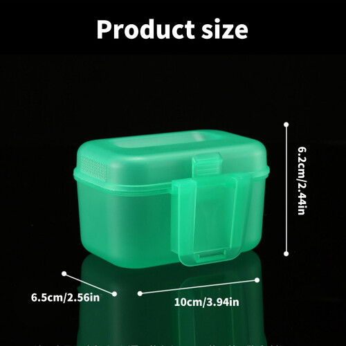Portable Live Baits Container Hanging Waist Baits Storage Box 2
