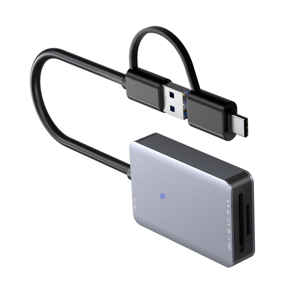 Fast Data Transfer Memory Card Reader With Usb 3.0&Type C For 7627000070272