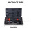 3/16in 1/4in Single Double Flare Adapter Pipe Flaring Kit Auto 3