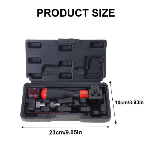 3/16in 1/4in Single Double Flare Adapter Pipe Flaring Kit Auto 2