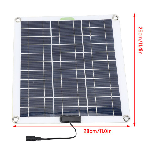200W Monocrystalline Solar Panel Kit with 10-in-1 USB Cable for RV Boat 1