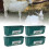 Mangiatoia a conca per polli da appendere - set da 4 pezzi, grande, verde 1