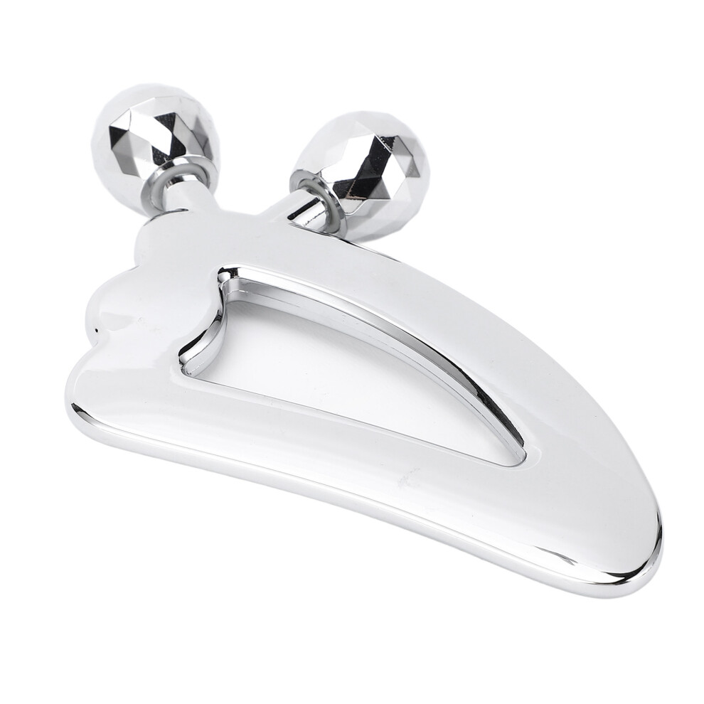 Zinc Alloy Metal Face Roller Gua Sha Massager for Face Eye Neck Body