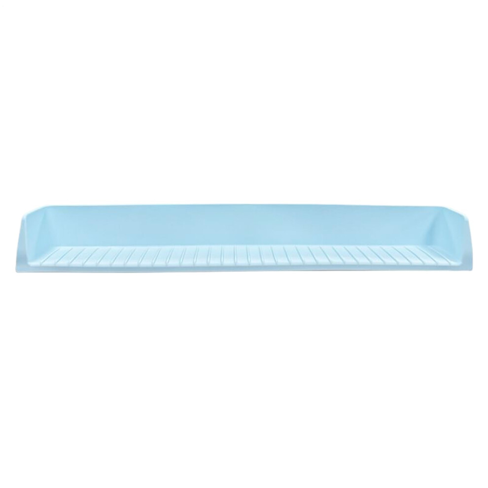 Bathtub Splash Guard Silicone Water Barrier for Kids | Waterproof Suction Cup Organizer for Bath Shower Sink