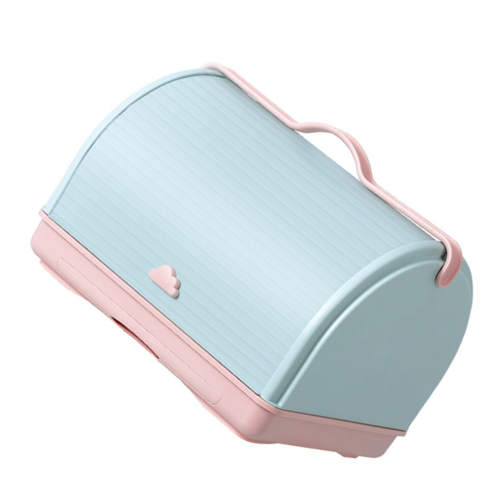 Bottle Storage Box with Dustproof Cover for Drying and Organizing Baby Bottles, Cups, and Tableware, Nursery Essential
