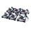 6pcs 120mm RGB LED Fan Silent Multi Layer Colorful 7