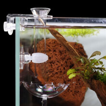 Acryl Fisch & Garnelen Futtertube Behälter 56g Transparentes Werkzeug