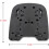 Motorcycle Top Box Base Plate Replacement for Various Models, Durable Material, Easy Installation, Compatible with Most Trunks 4
