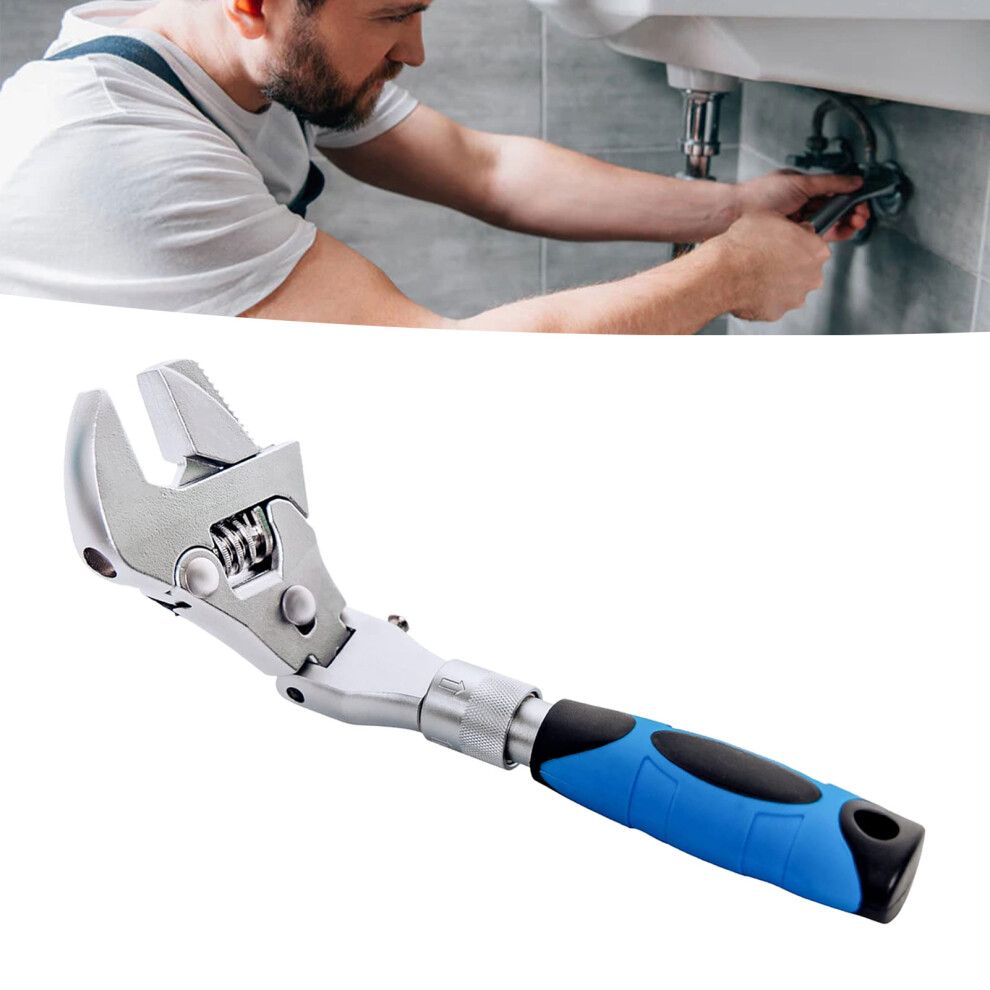 180 Rotatable Head Wrench 10-12In With Dual-Function Ratchet Design 8241348926535