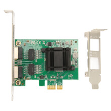 TXA108 82571 2 RJ45 Port Gigabit Network Card PCI