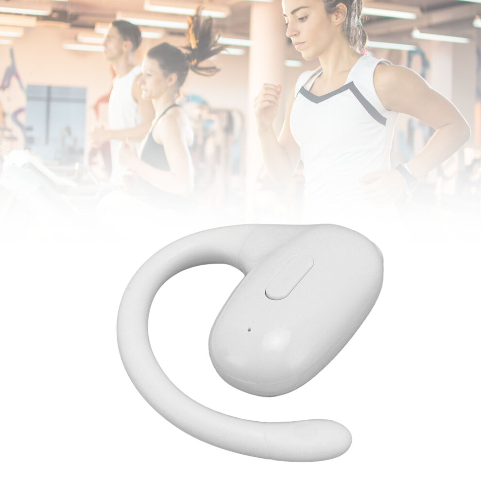 Open Ear Clip Headphones Bluetooth 5.3 Ipx6 Waterproof White 6921348926910