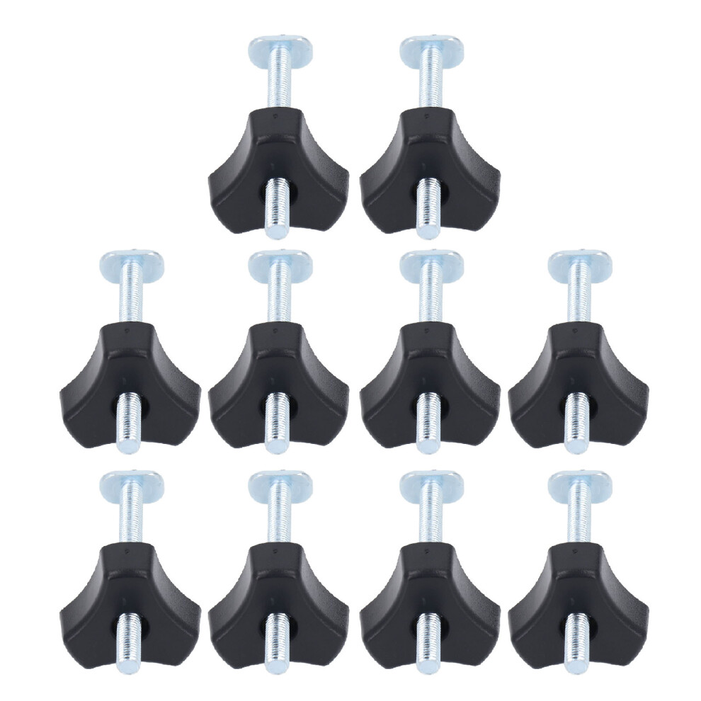 10 Sets M8x100mm T Track Knobs & Bolts Kit For Woodworking Projects 4061348927820