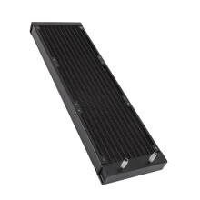 SR-LP22-360 radiateur argenté 12-tuyaux 397x120x48mm
