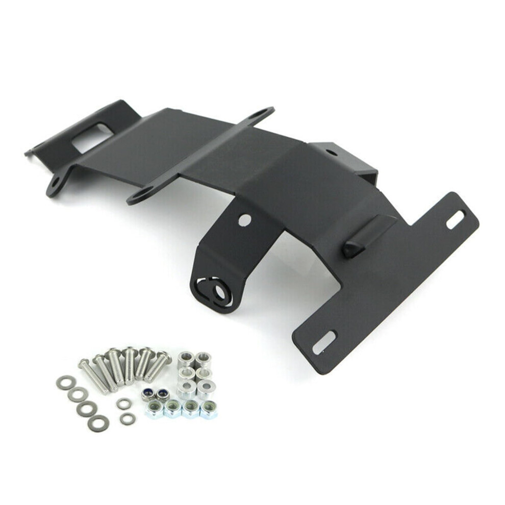 Xsr 700 License Plate Holder, Rear Tail Frame Fender Eliminator Bracket For Yamaha Xsr700 2015-2022, Finish Black 6038364315069