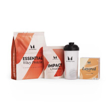 (Unflavoured & Peanut Pretzel) MYPROTEIN Essentials Protein Bundle for Muscle Building and Fitness - Healthcare Supplement Dietary