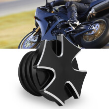 CNC-geschmiedete Aluminium-Motorrad-Kraftstofftankdeckel Ersatz, Farbe wie gezeigt