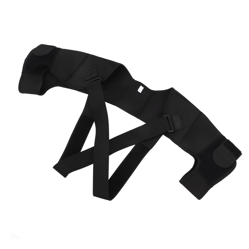 Adjustable Shoulder Support Brace for Fitness & Running, M