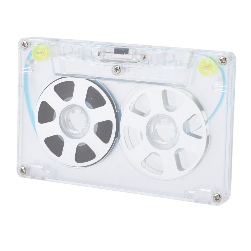 High Output Reel To Reel Blank Cassette 46 Min Recording Capacity Silver 8011348929542