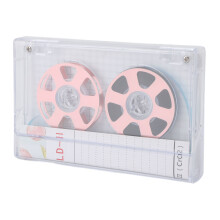 Roseâtre Reel-à-Reel Cassette vierge 46 min