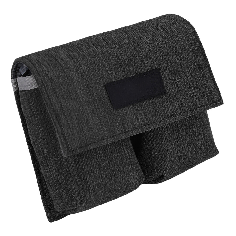 Outdoor-Ready Bag For Drone & Camera Batteries 2 Pockets Black 7611348931234