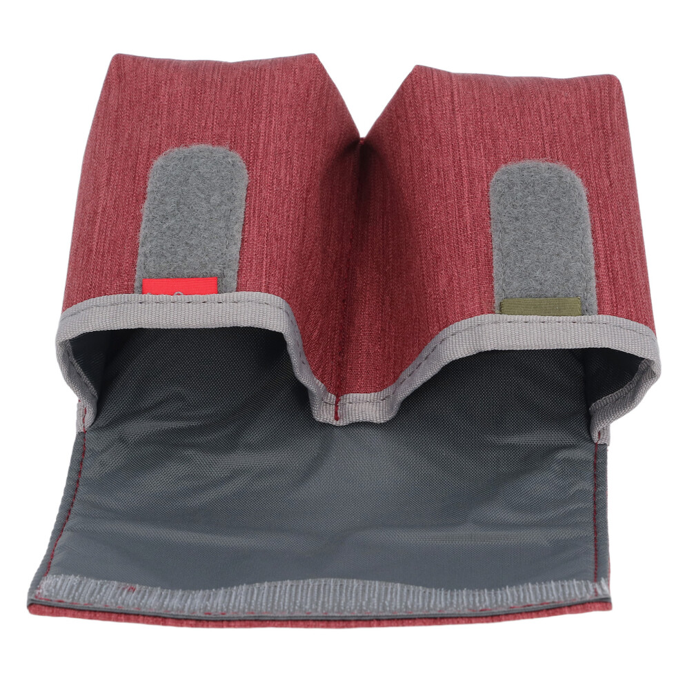 Portable Drone Battery Bag With 2 Slots, Brick Nylon Material Red 5011348931227