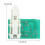 Lightweight 220V Sewing Machine Pedal Circuit Board 5.5x5.2cm 2