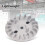 Volano in alluminio a due tempi argento ET950 650 4