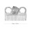 Aluminum Alloy Horse Comb Mane Tail Pulling Comb 9