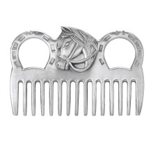 Aluminum Alloy Horse Comb Mane Tail Pulling Comb