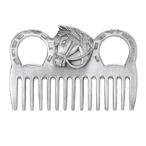 Aluminum Alloy Horse Comb Mane Tail Pulling Comb