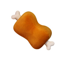 Neck Pillow with Detachable Bone Pattern Hand Warmer Cushion for