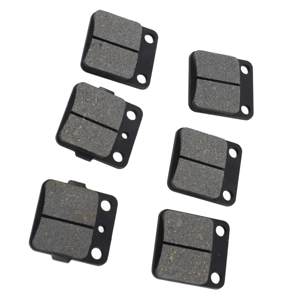 6Pcs Metal Brake Pads Set For Warrior 350 Yfm350 1989-2004 Front & Rear 6901348932937