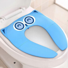 Foldable Travel Potty Seat for Toddlers & Kids, Portable Toilet Seat Fits Most Toilets