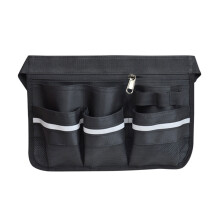 Waterproof Canvas Gardening Tool Waist Bag Apron with 10 Storage