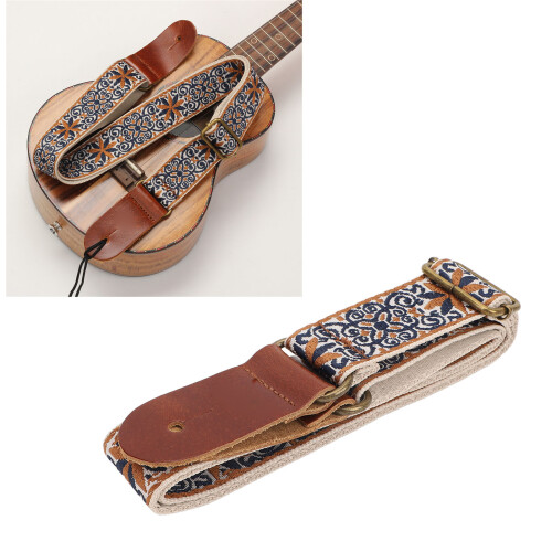 Correa para ukulele Estilo 1 - Ajustable, talla única