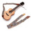 Correa para ukulele Estilo 1 - Ajustable, talla única 5