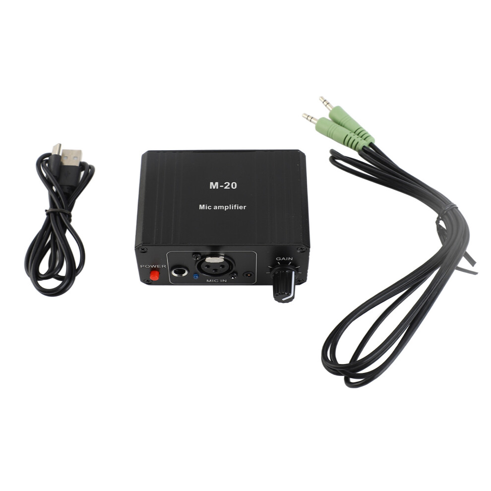 Microphone Preamp High Gain 48V Phantom Power Xlr 8320539101248