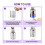 7000 U/min ABS Make-up-Pinselreiniger mit Silikonpad 3