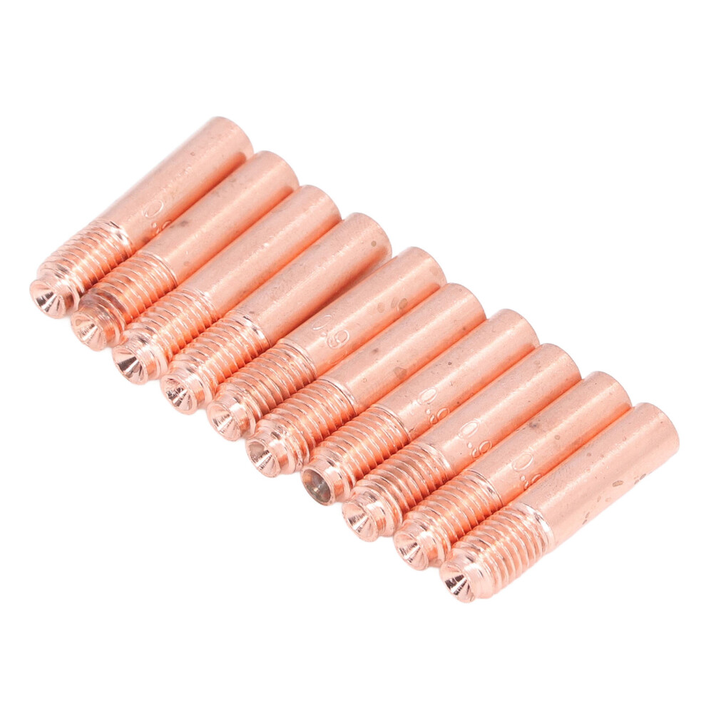 30Pcs Brass Contact Tips 0.035In For Mig Torch M10 M15 M25 M40 M150 8111348935304