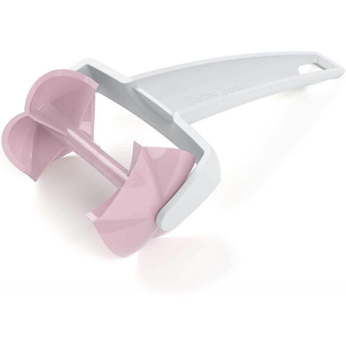 Rolling Pin Roller for Making Breadsticks, Aperitif Sticks and Homemade Appetizers (Pink)