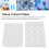 Plaque à 12 puits en polystyrène transparent, lot de 10 pièces. 4