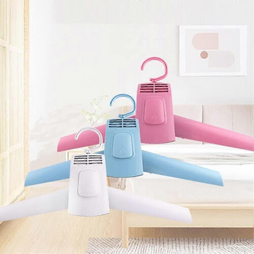 Electric Clothes Dryer Multi-Function Portable Clothes Dry Rack for Clothes, Electric Drying Rack, Adjustable Knobs Drying Rack (Color : Rose red) 1