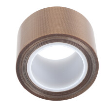 Hochtemperatur-PTFE-Glasgewebeband 10 m 0,1338 mm Isolationsdichtung gegen Dampf