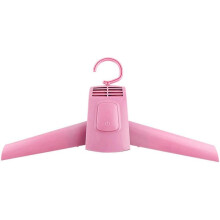 Electric Clothes Dryer Multi-Function Portable Clothes Dry Rack for Clothes, Electric Drying Rack, Adjustable Knobs Drying Rack (Color : Rose red)