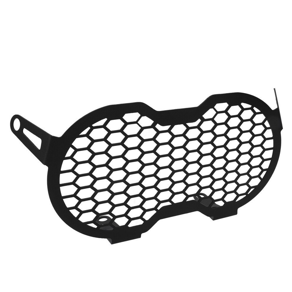 Motorcycle Headlight Grille Cover For Ducati Desertx 2022-2023 Metal Mesh Guard Black 4961348936245