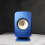 Professional Desktop Speaker Stands for LSX II Studio Monitors, Adjustable Height, Sturdy Design, Blue Finish 4