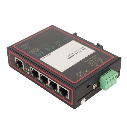 Industrial Ethernet Switch 5 Ports 100Mbps DIN