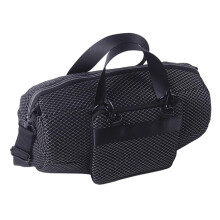 Speaker Bag Mesh Fabric Protective Carrying Case with Shoulder Straps for Wireless Speakers, Travel Storage, Compatible with Most Models