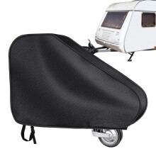 Caravan Hitch Cover Windproof Waterproof Oxford Cloth Trailer Coupling Lock for Travel Trailer Hitch Tongue Jack
