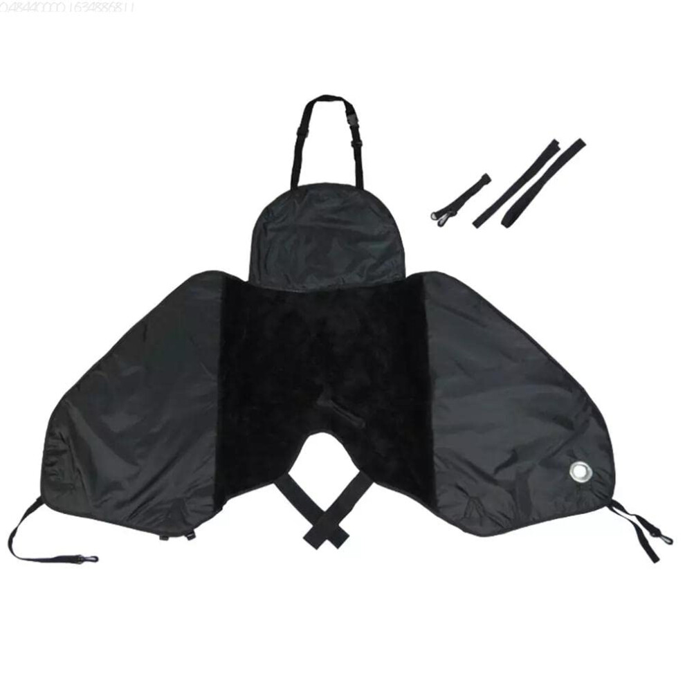 Leg Lap Apron Cover For Motorcycles, Waterproof Windproof Handlebar Muffs And Gloves, Universal Scooter Leg Protector Accessories 6447073603600